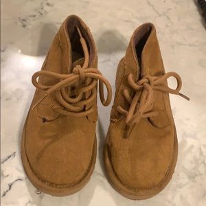 Ugg little boys size 10 lace up boots